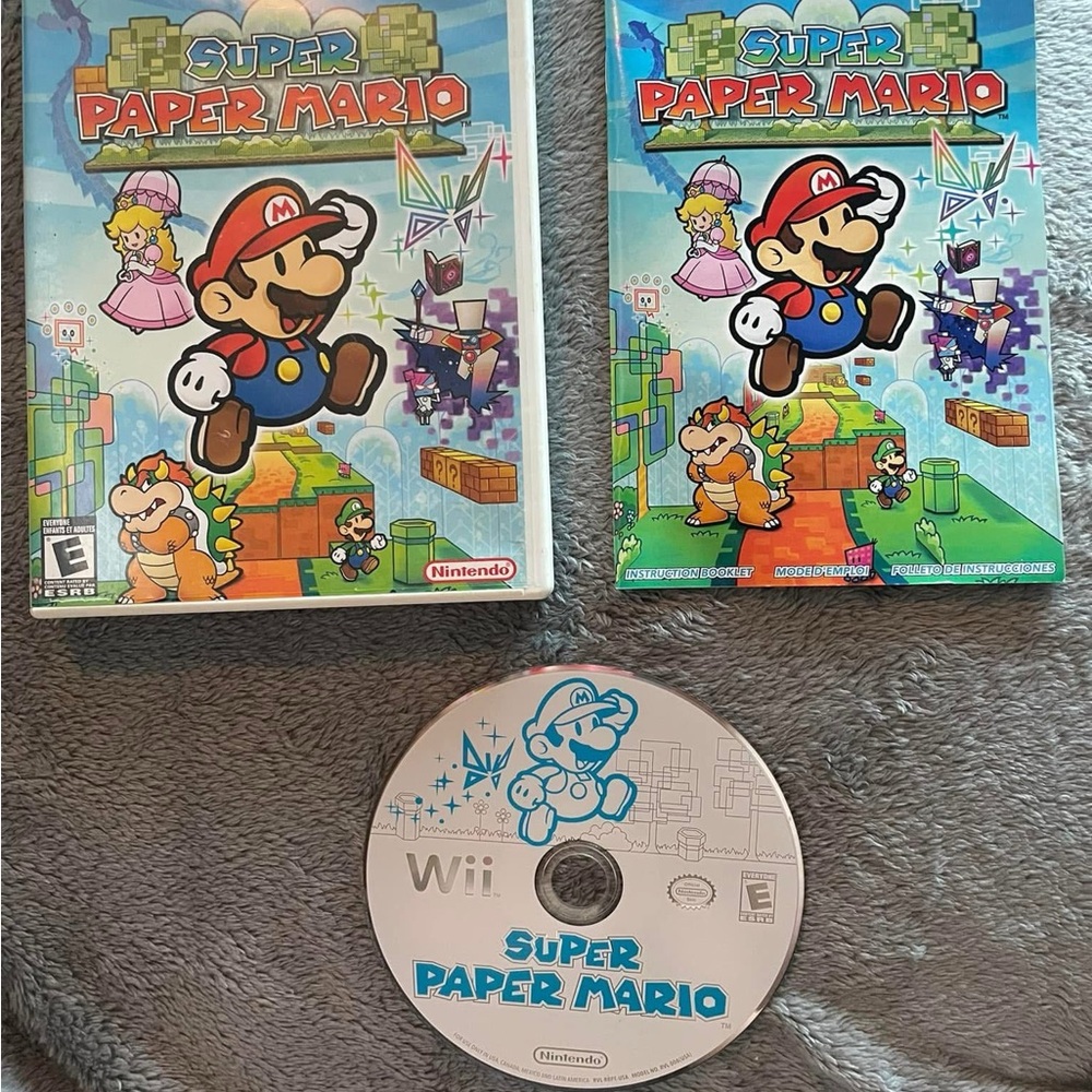 Nintendo Super Paper Mario for Wii - White